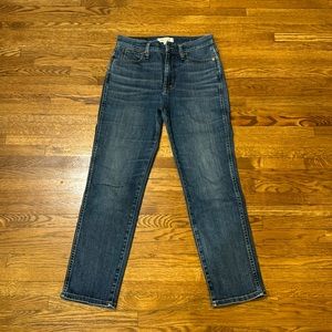 Madewell Stovepipe jeans